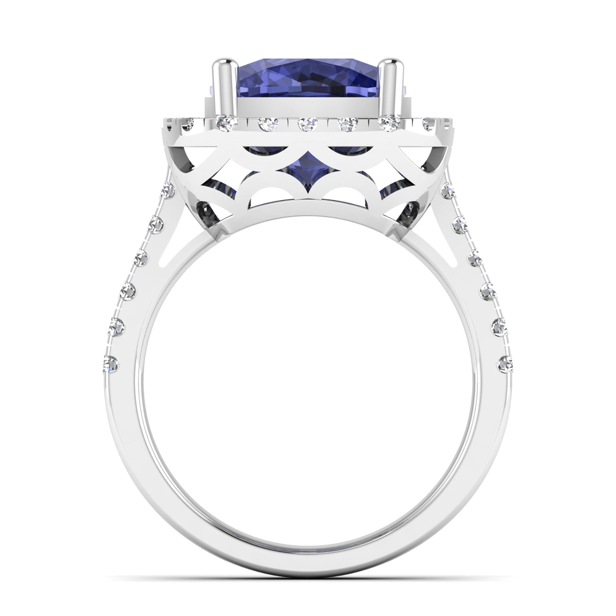 14K White Gold