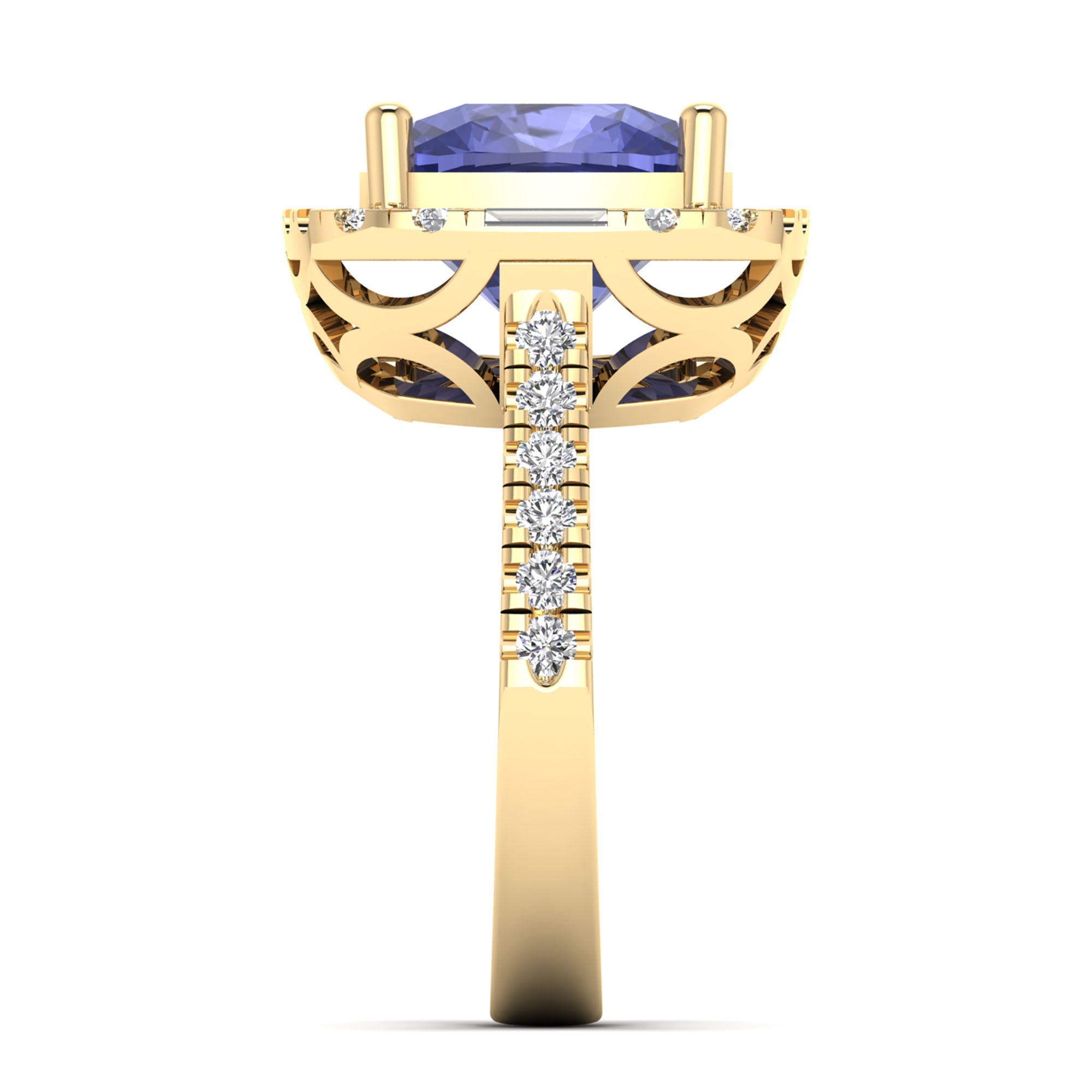 14K Yellow Gold