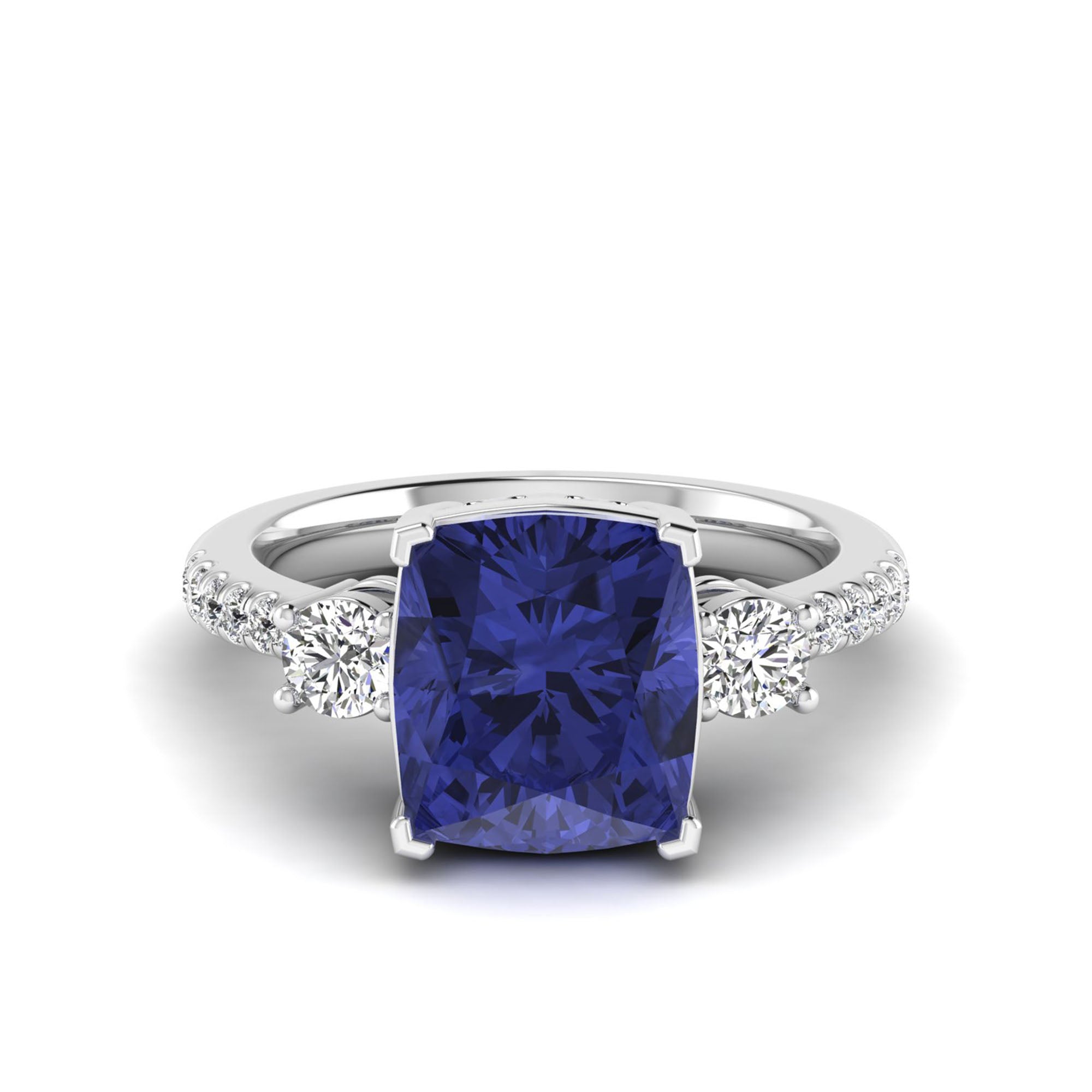 14K White Gold