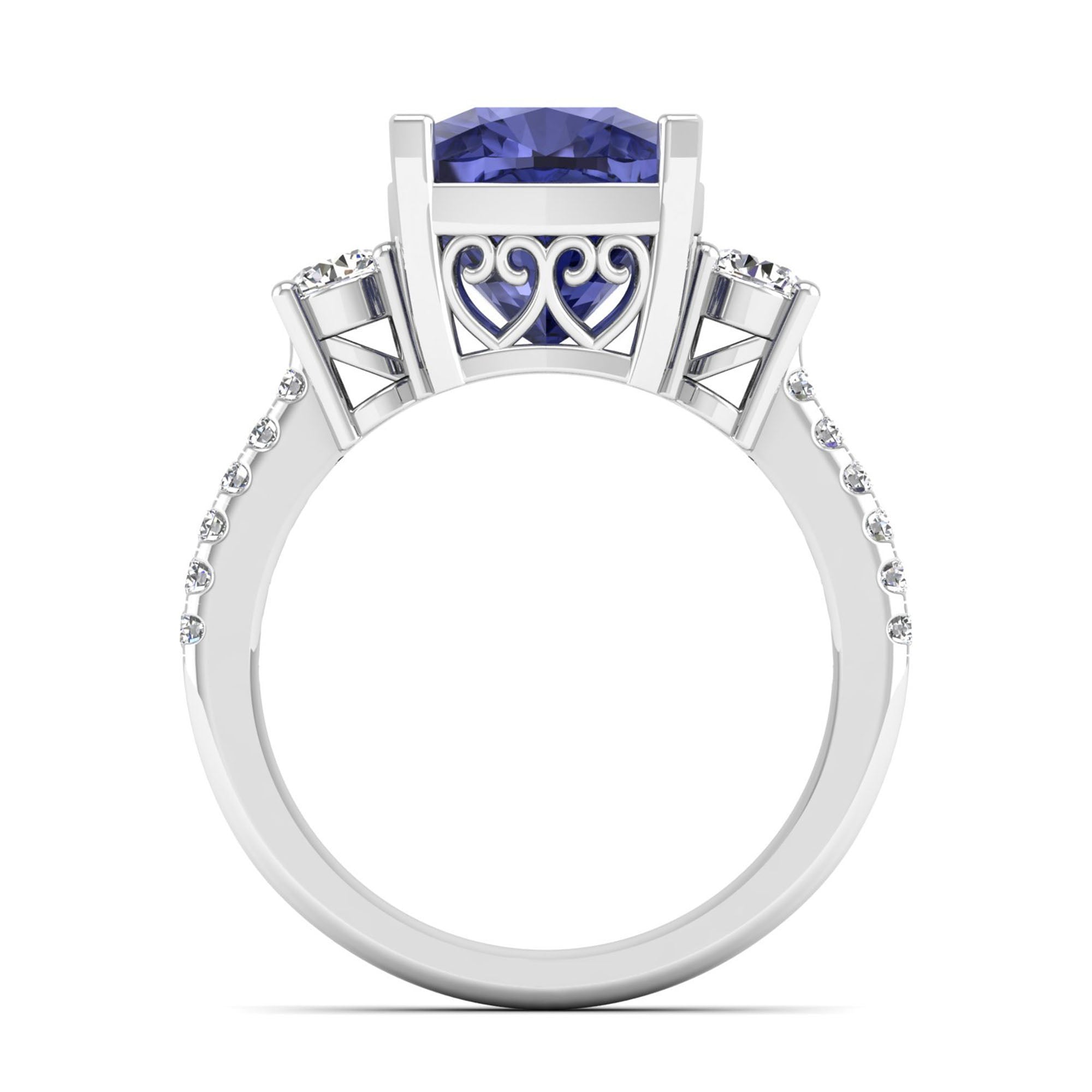 14K White Gold