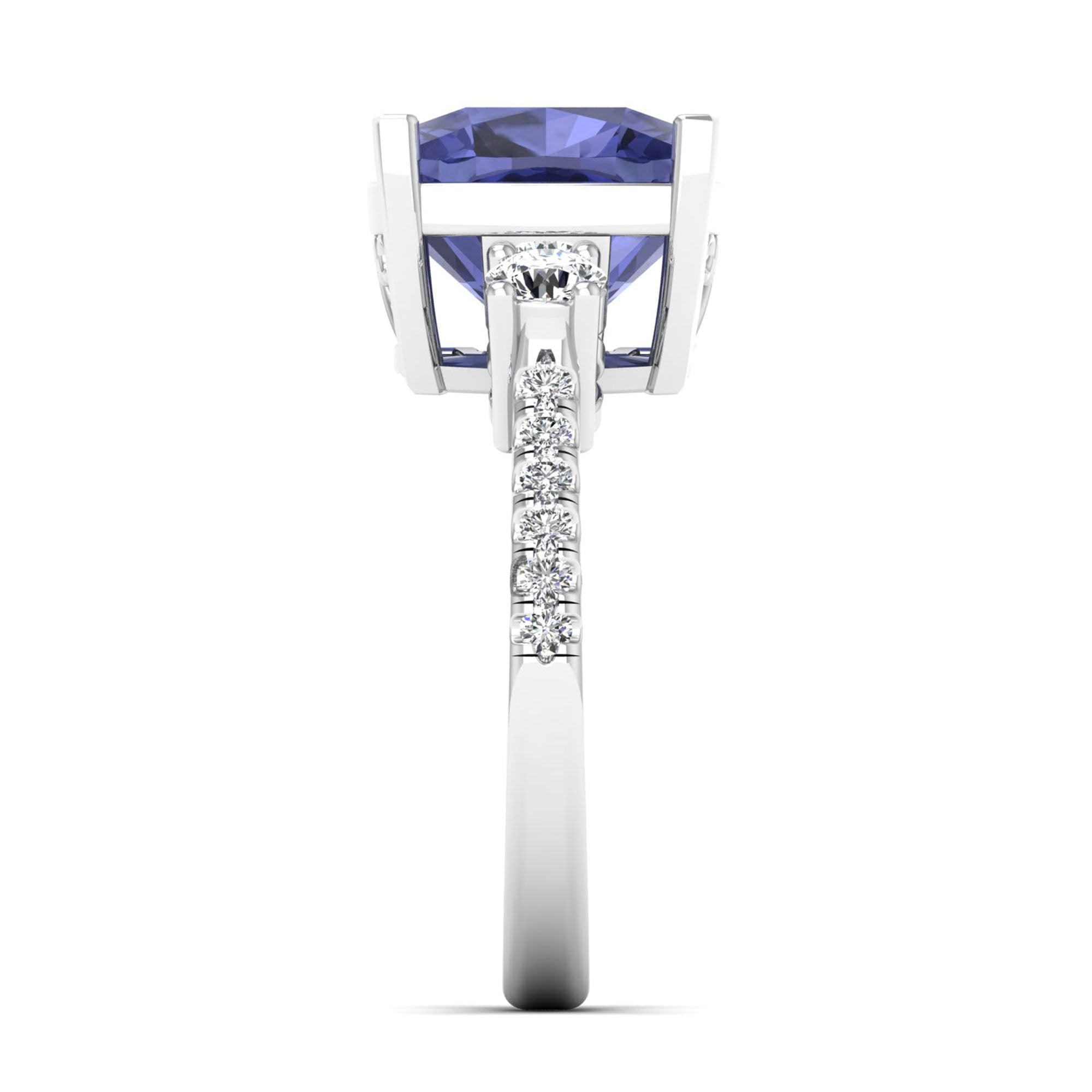 14K White Gold