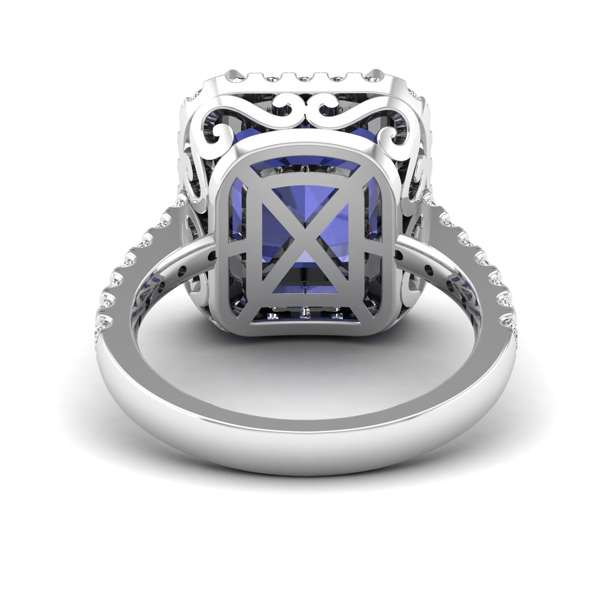 14K White Gold