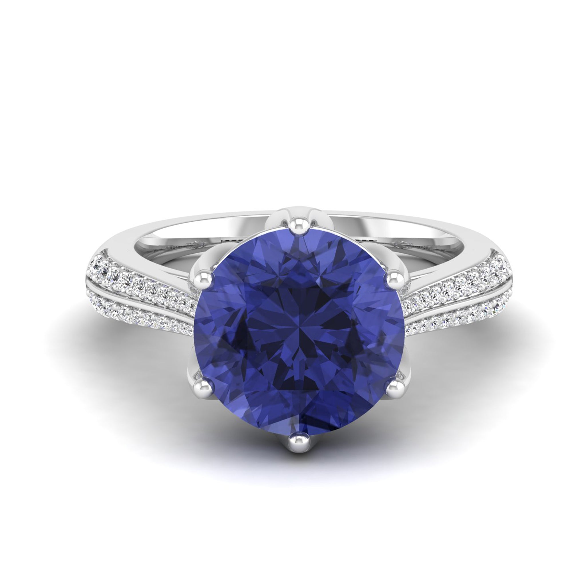 14K White Gold