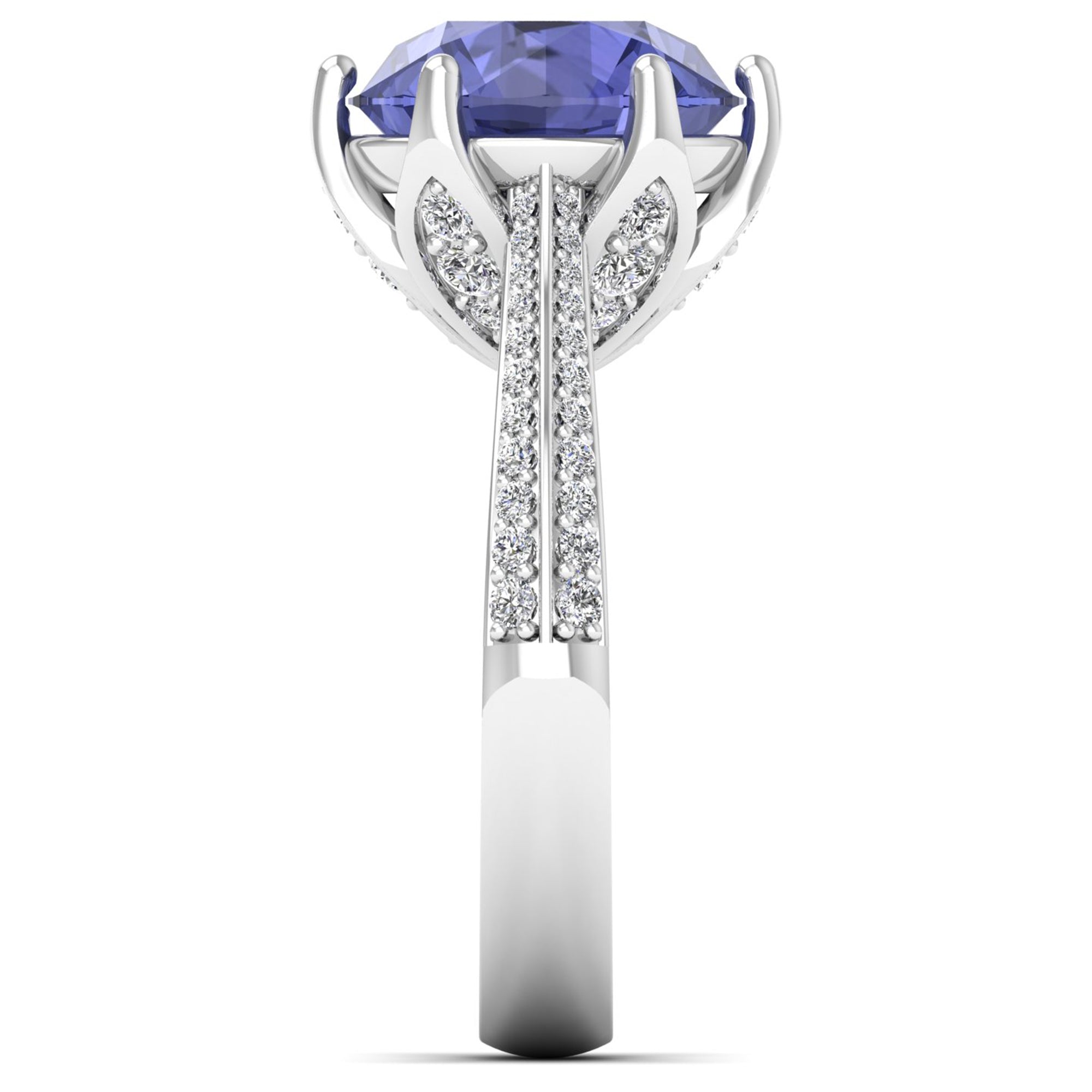 14K White Gold