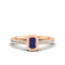14K Rose Gold - Tanzanite
