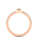 14K Rose Gold - Sapphire