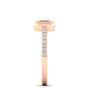 14K Rose Gold - Ruby