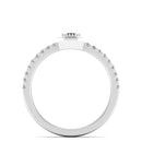 14K White Gold - Tanzanite