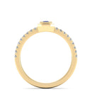 14K Yellow Gold - Sapphire