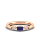 14K Rose Gold - Tanzanite
