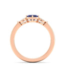 14K Rose Gold - Tanzanite