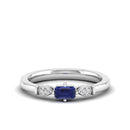 14K White Gold - Tanzanite