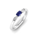 14K White Gold - Tanzanite