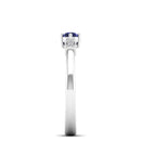 14K White Gold - Tanzanite
