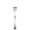 14K White Gold - Sapphire