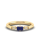 14K Yellow Gold - Tanzanite