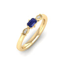 14K Yellow Gold - Tanzanite