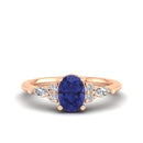 14K Rose Gold - Tanzanite