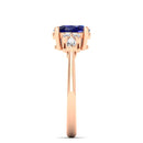 14K Rose Gold - Sapphire