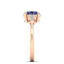 14K Rose Gold - Tanzanite