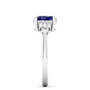 14K White Gold - Sapphire