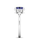 14K White Gold - Tanzanite