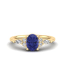 14K Yellow Gold - Tanzanite