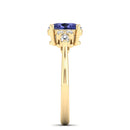 14K Yellow Gold - Tanzanite