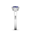 14K White Gold - Tanzanite