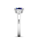 14K White Gold - Sapphire