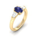 14K Yellow Gold - Tanzanite