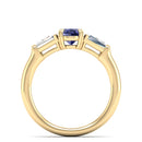 14K Yellow Gold - Tanzanite