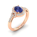 14K Rose Gold - Tanzanite