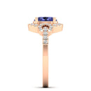 14K Rose Gold - Tanzanite