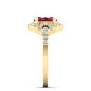 14K Yellow Gold - Ruby
