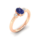 14K Rose Gold - Tanzanite