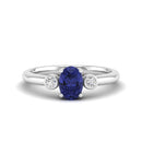 14K White Gold - Tanzanite