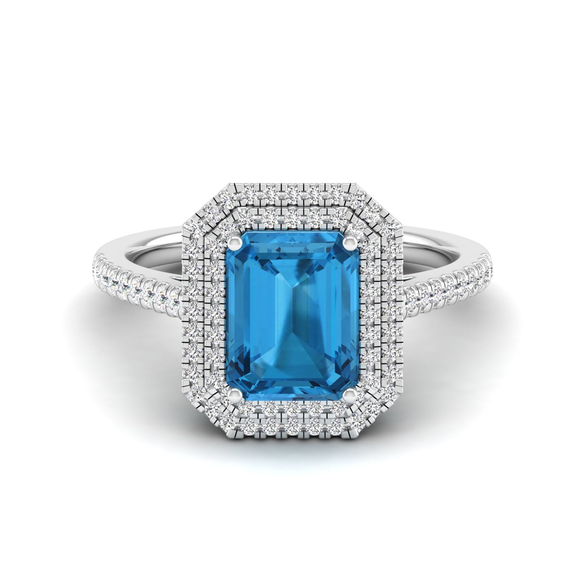 14K White Gold