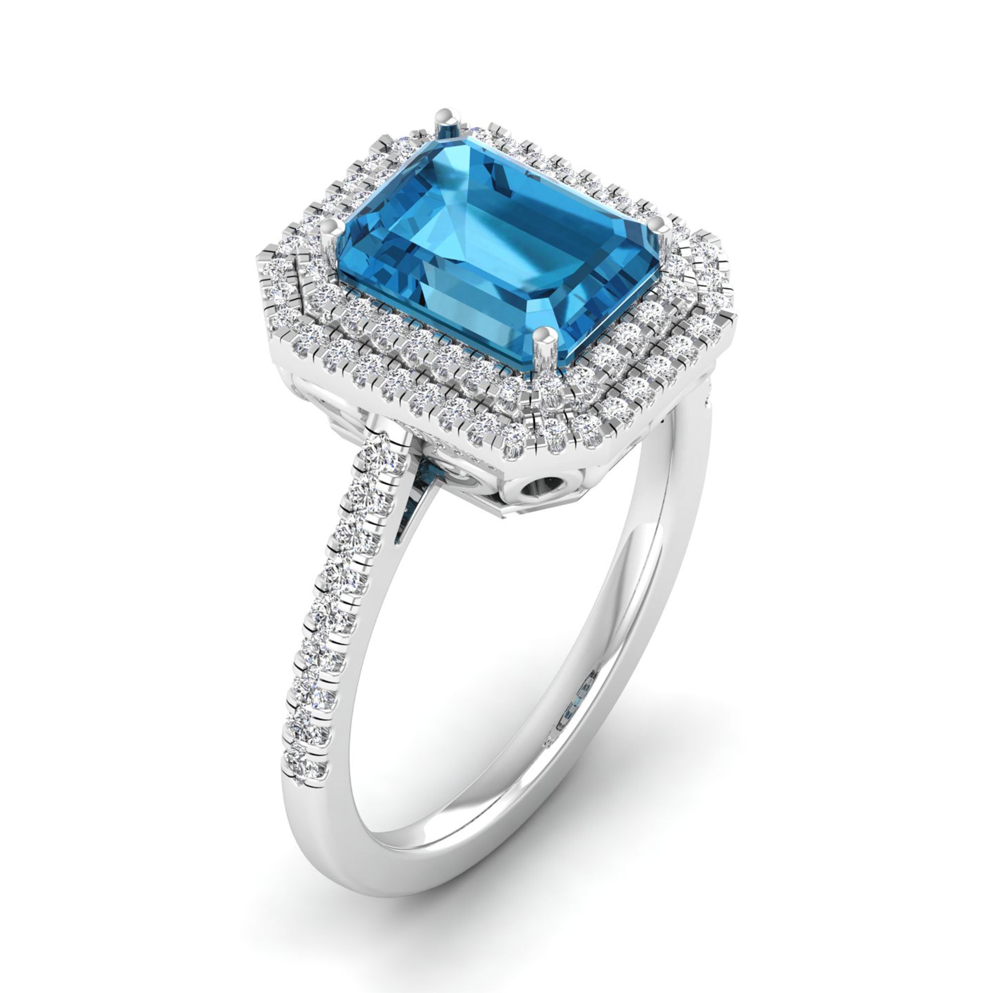 14K White Gold