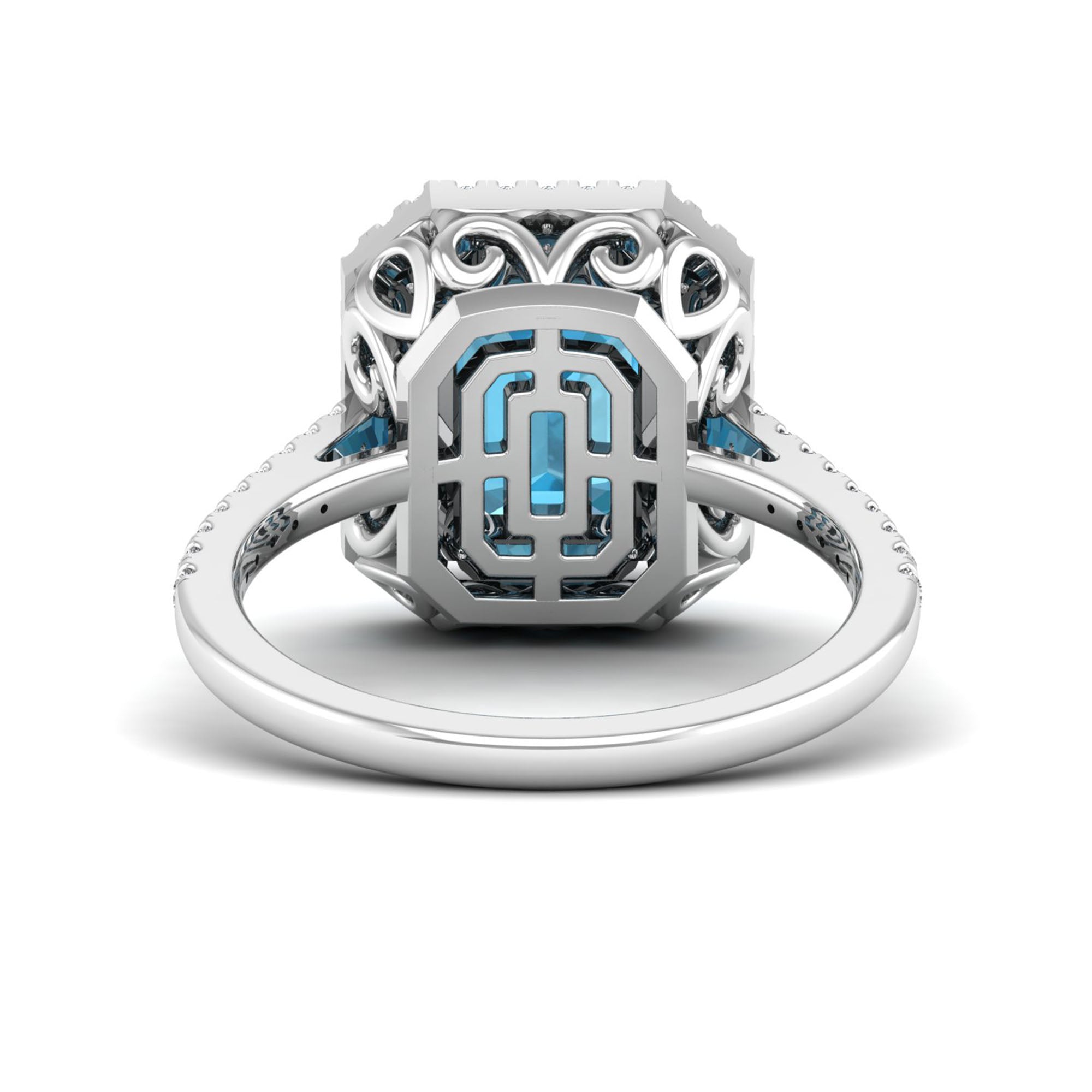 14K White Gold