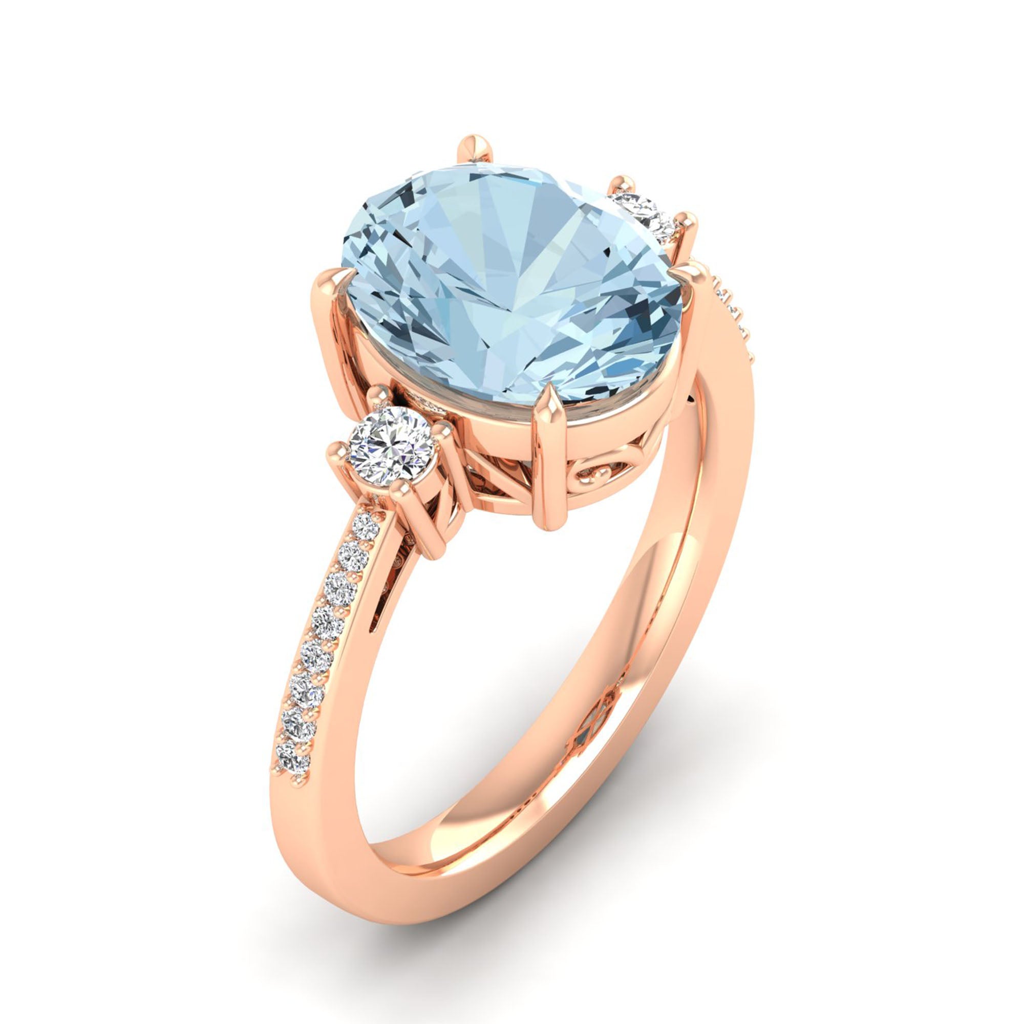 14K Rose Gold