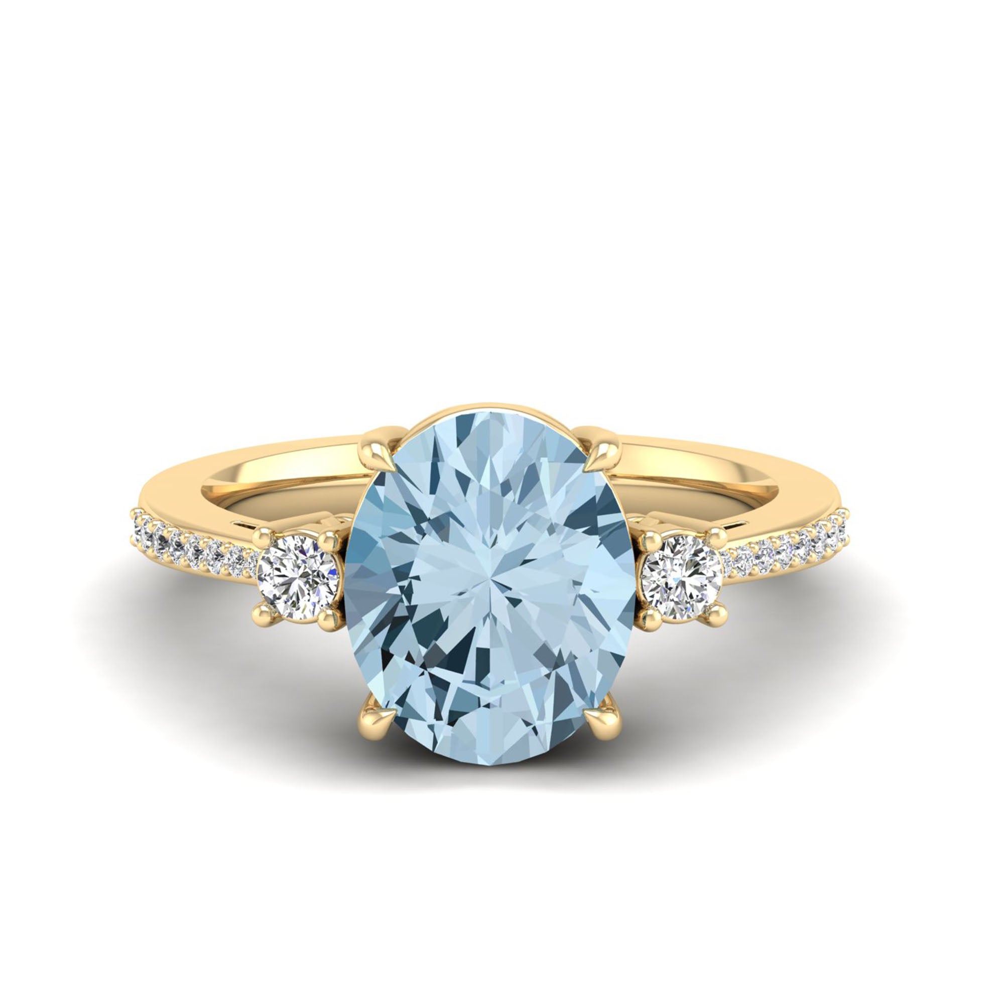 14K Yellow Gold
