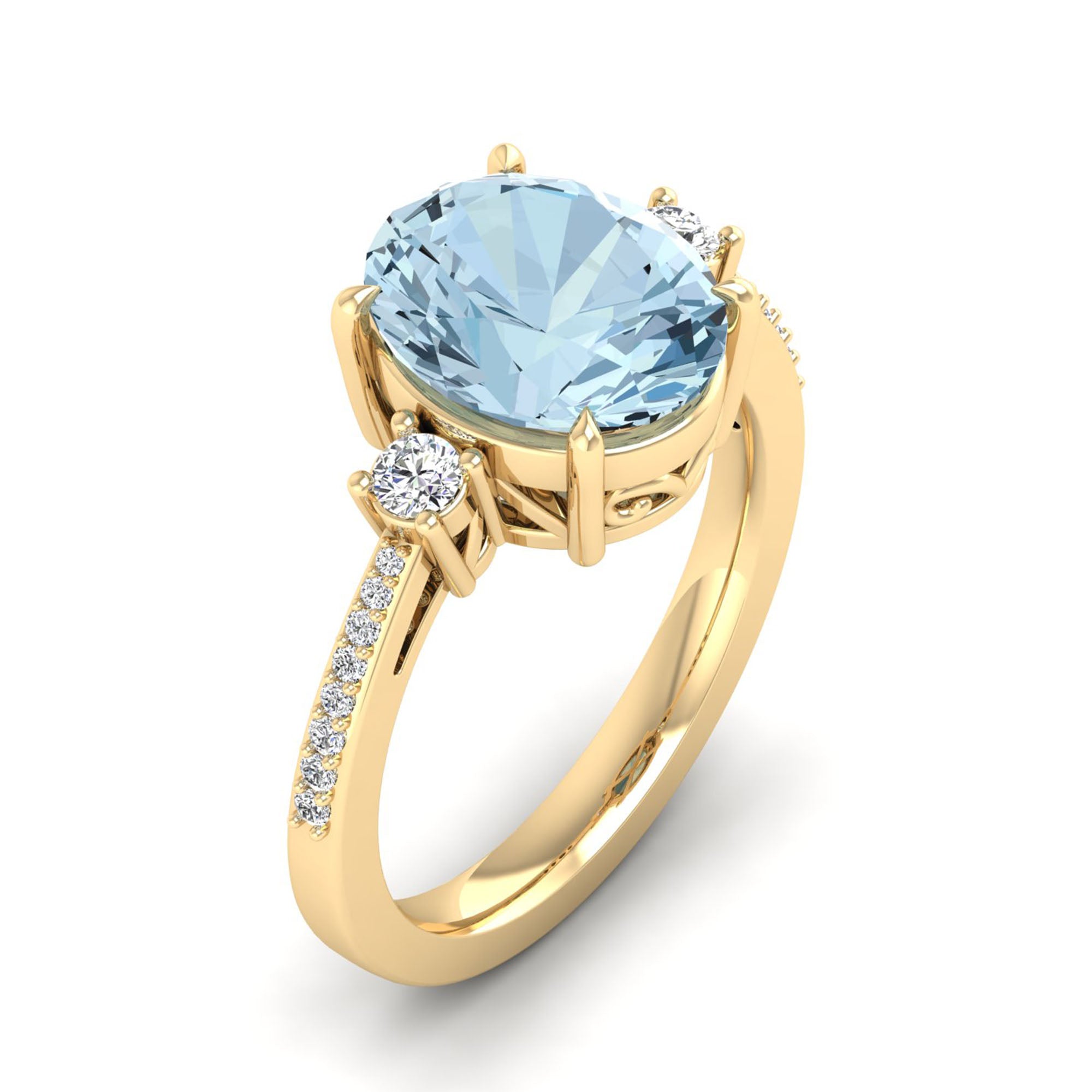 14K Yellow Gold