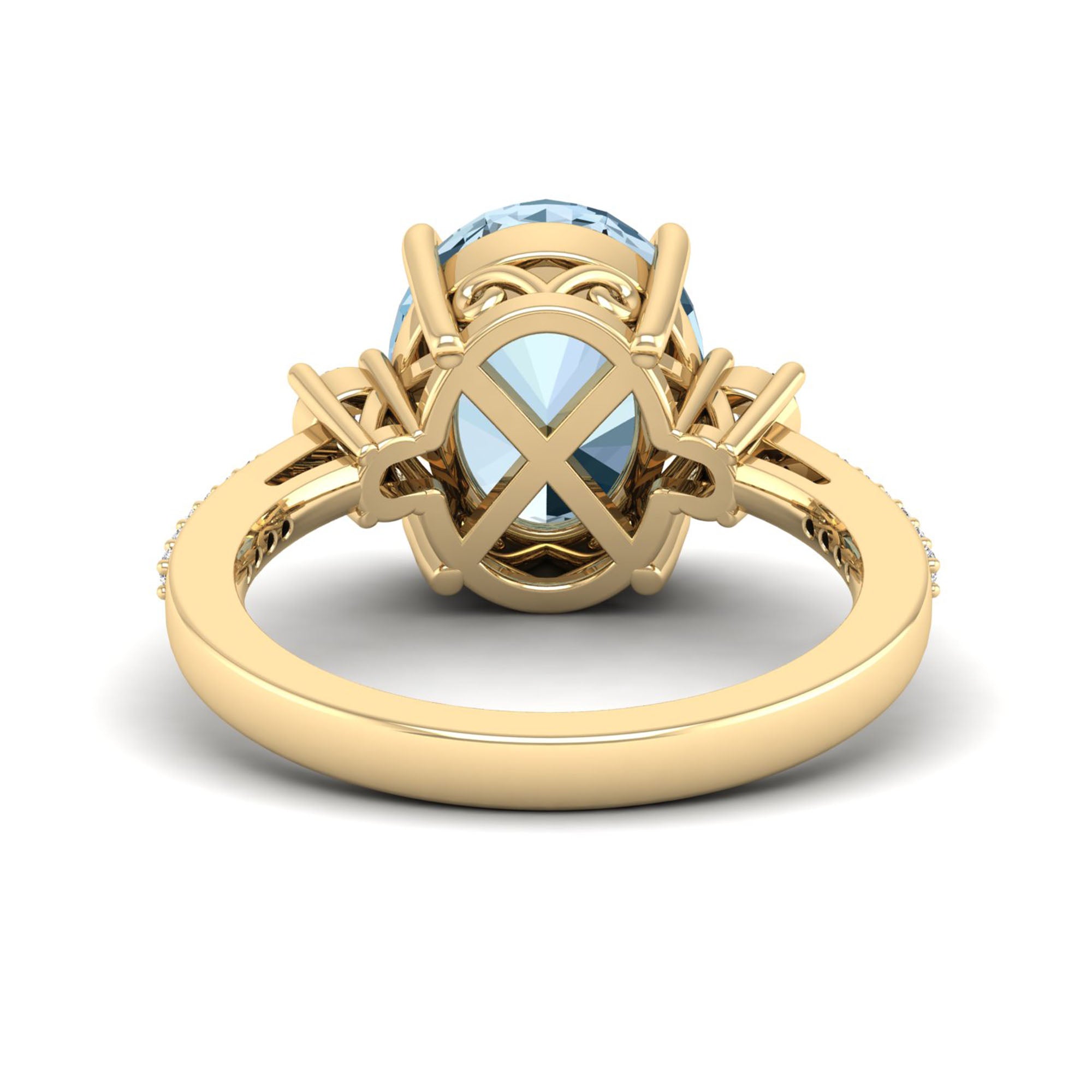 14K Yellow Gold