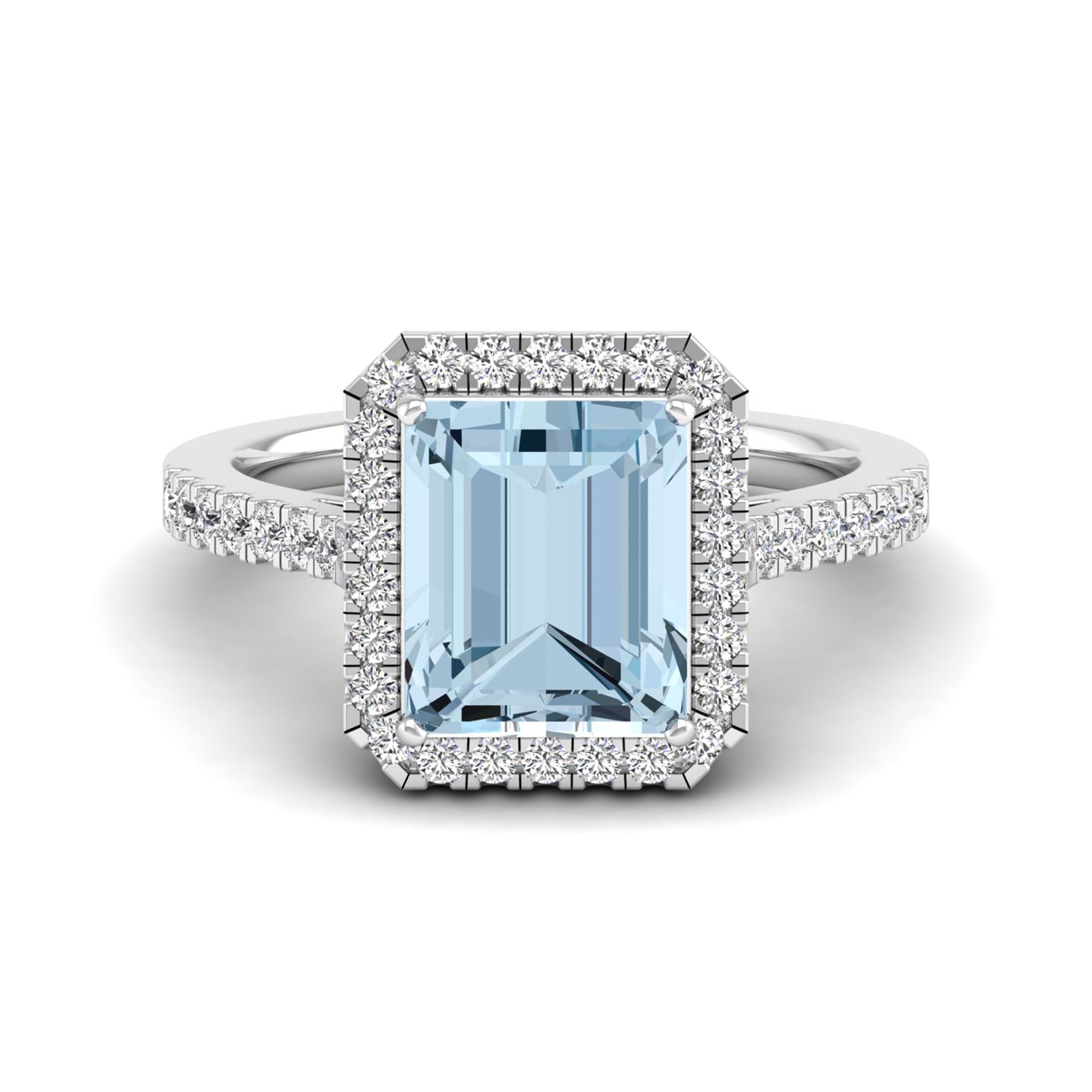 14K White Gold