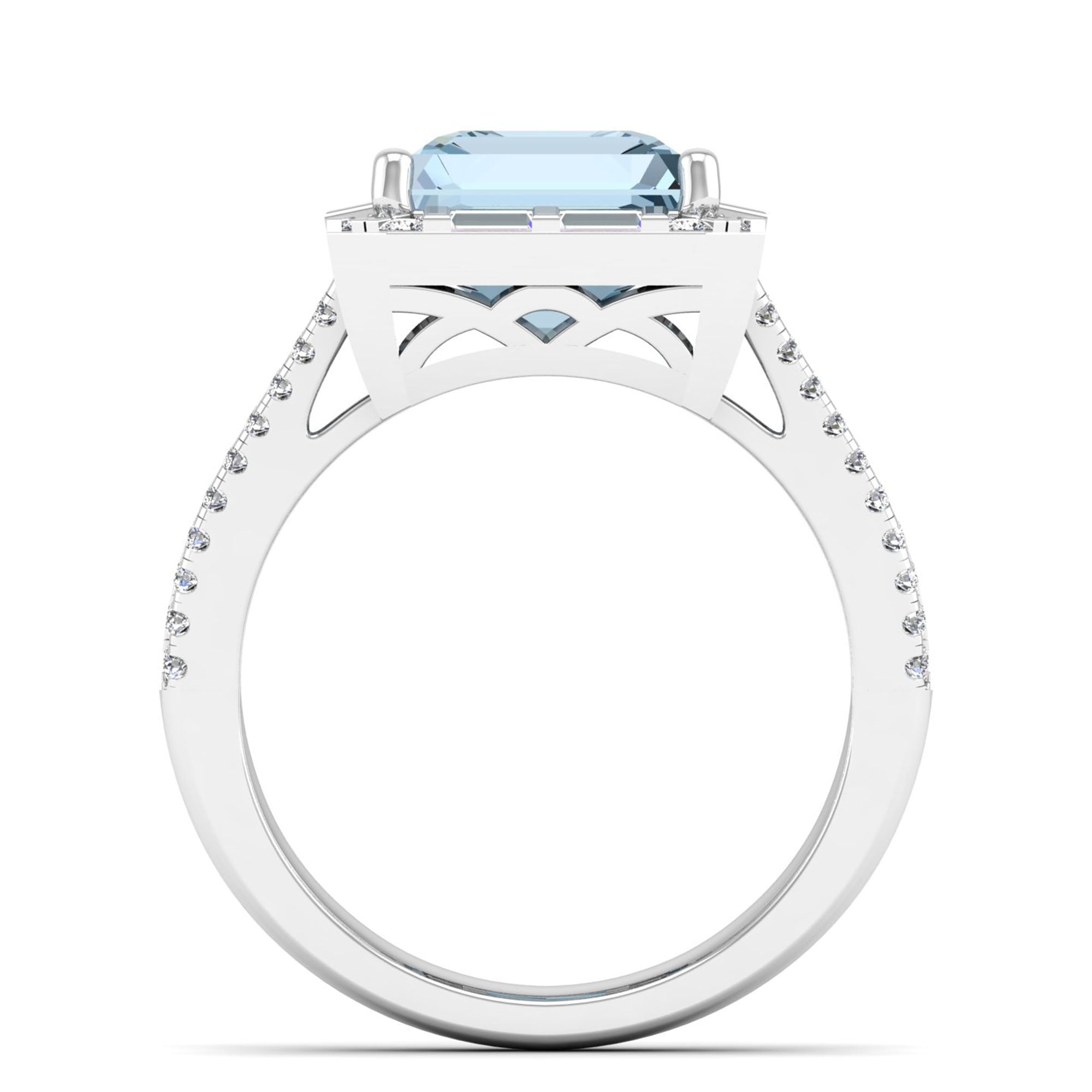 14K White Gold