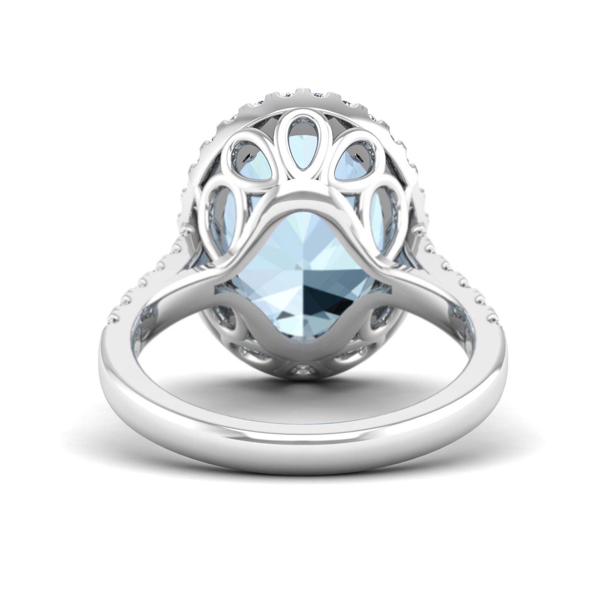 14K White Gold