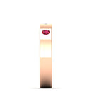 14K Rose Gold - Ruby
