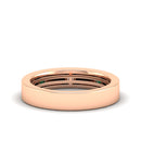14K Rose Gold - Emerald