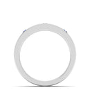 14K White Gold - Sapphire